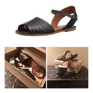NEW Lucky Brand Channing Sandal, Black